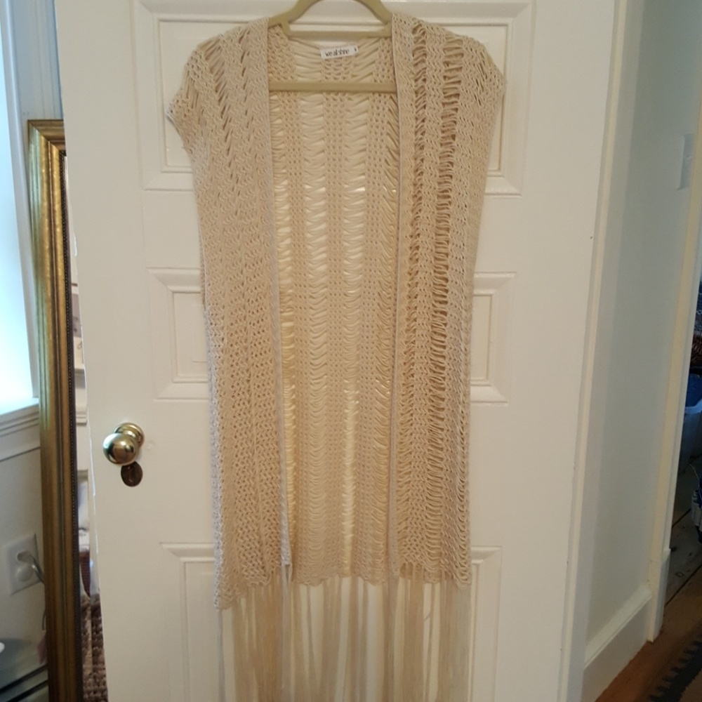 Long boho vest
